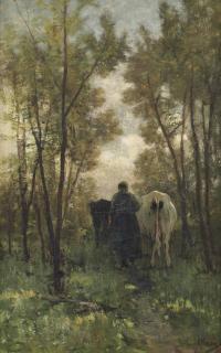 Anton Mauve - Homeward bound