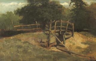 Anton Mauve - The Rickety Bridge