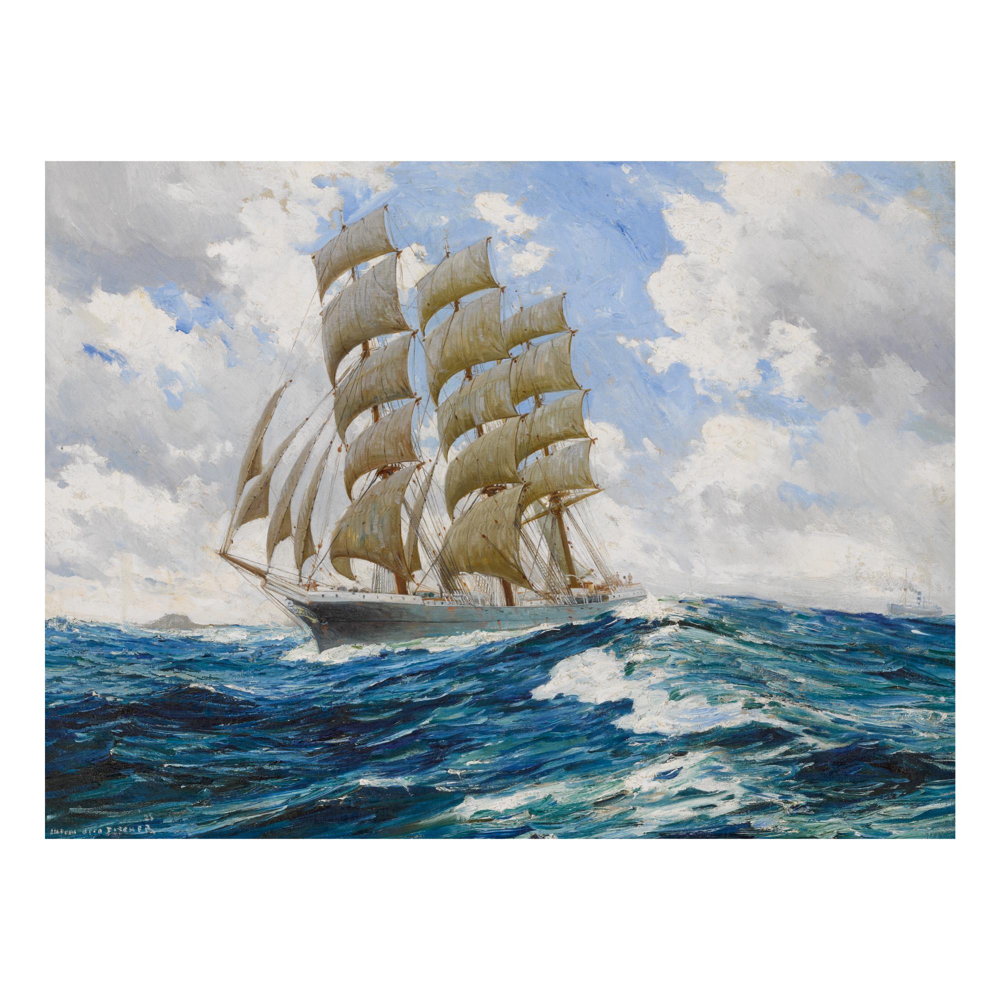 Anton Otto Fischer - Clipper Ship