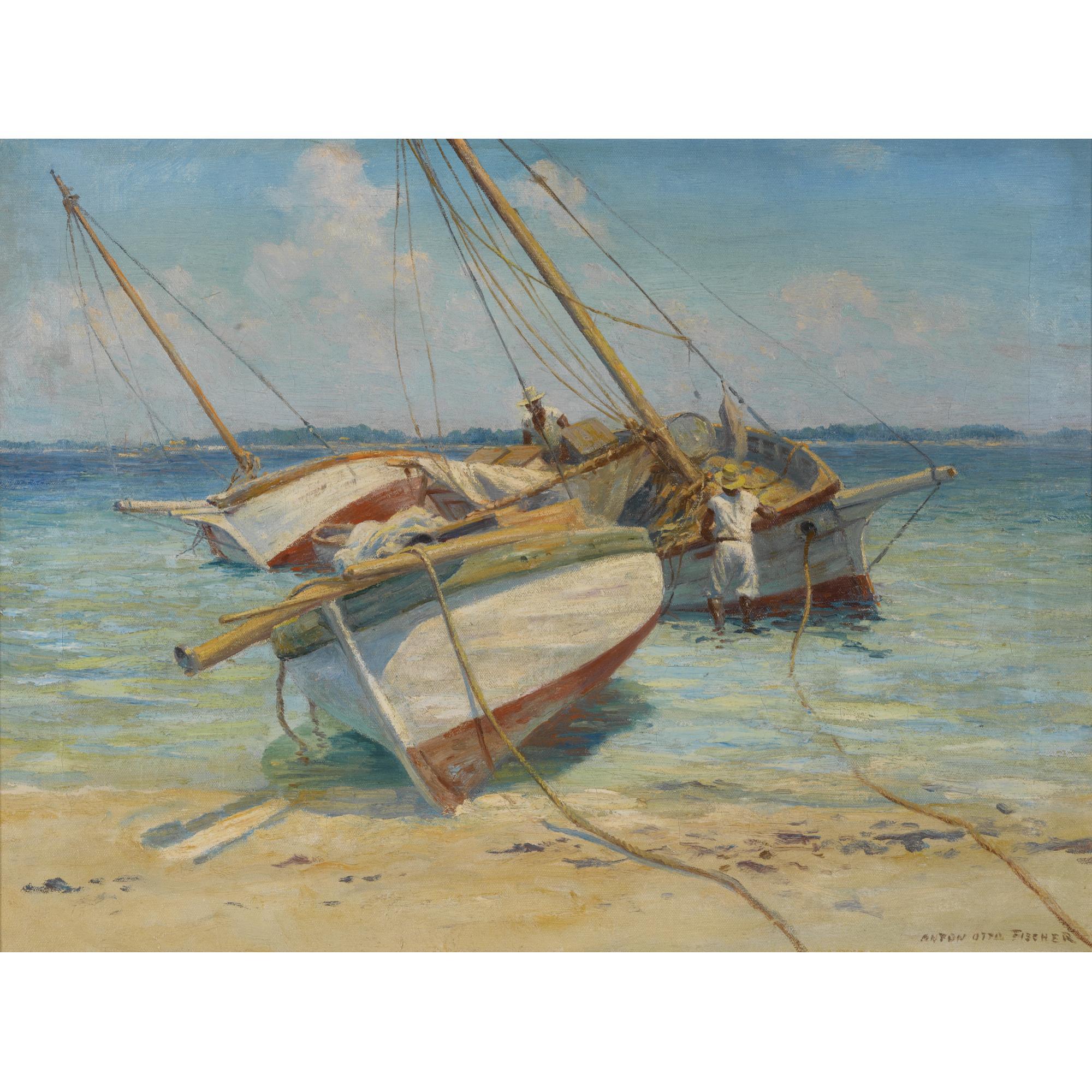 Anton Otto Fischer - Fishing Boats