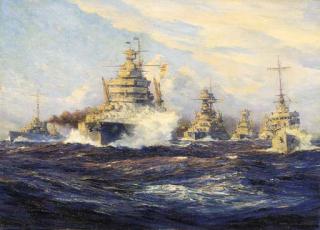 Anton Otto Fischer - The Great Armada