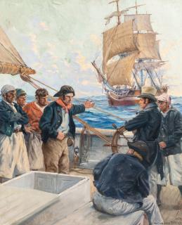 Anton Otto Fischer - The Lively Lady