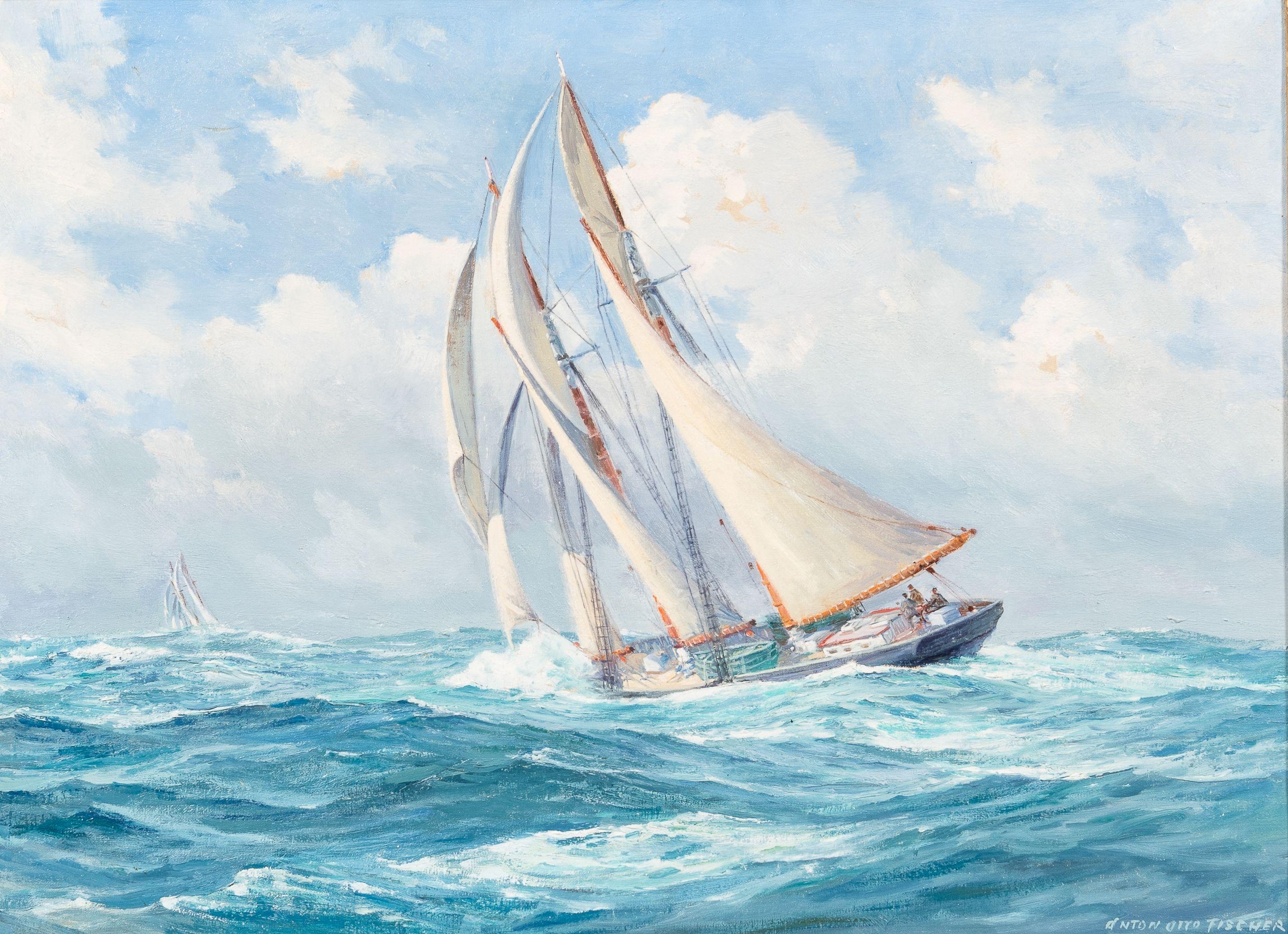 Anton Otto Fischer - Yacht Race