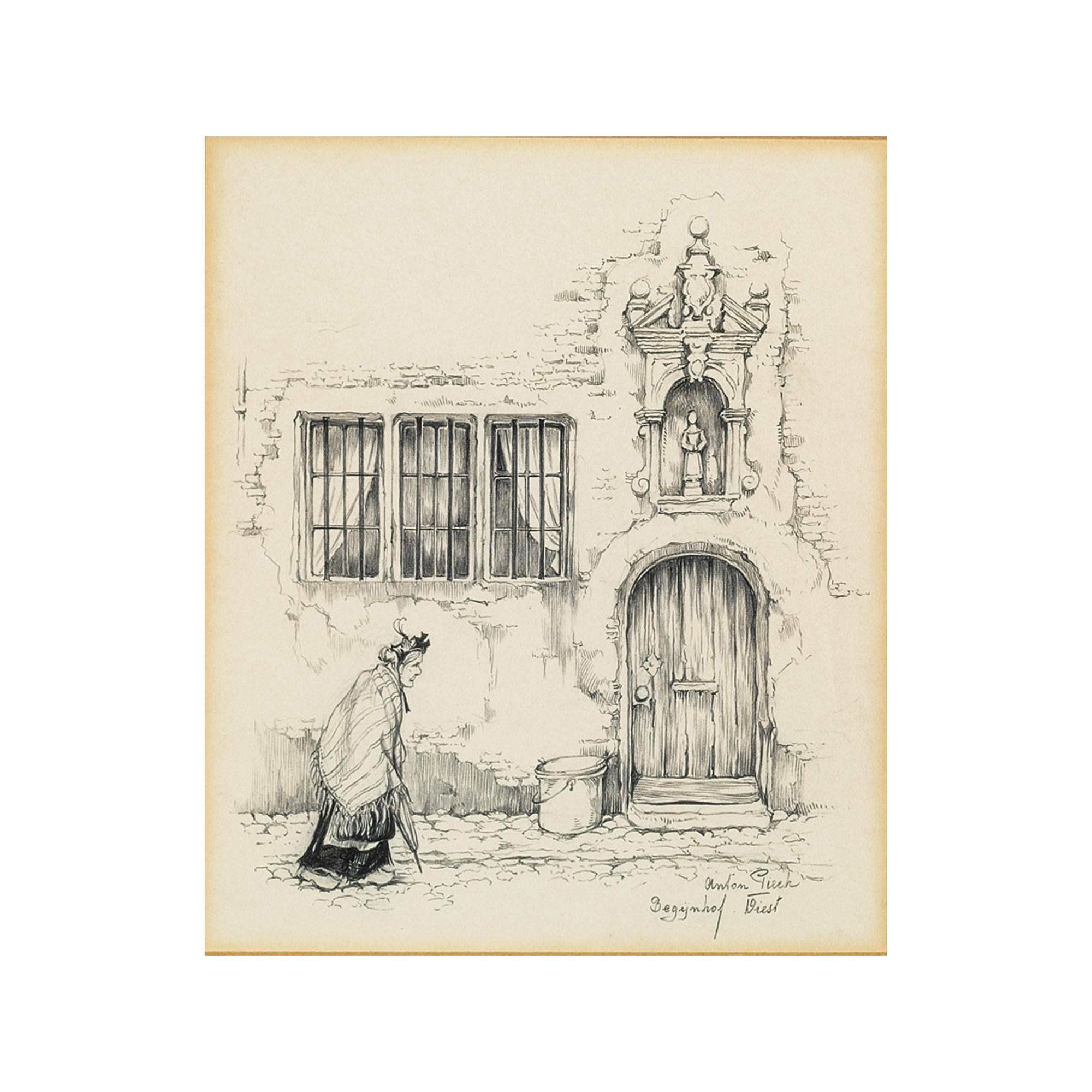 Anton Pieck - Begijnhof, Diest