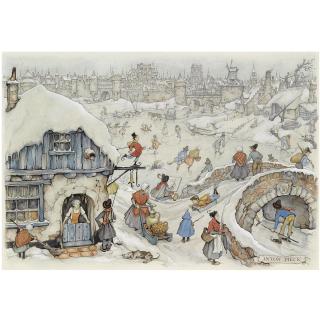 Anton Pieck - Dutch Winter Fun On The Ice