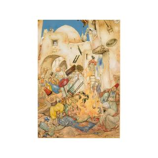 Anton Pieck - The 38St Night, The Story Of Kafoer; The Rampsacking Of The House