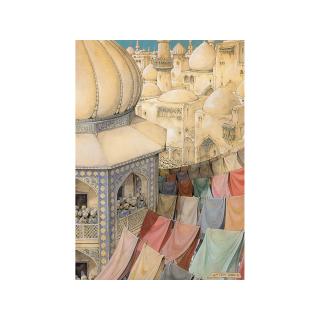 Anton Pieck - The 491St Night, The Story Of Abu Kier And Abu Sier; The Astonishment Of The Coloured Dyeworks