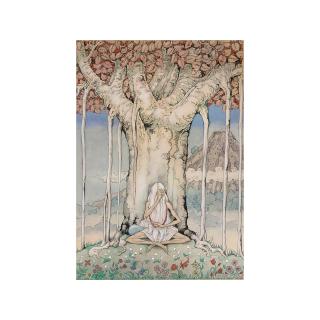 Anton Pieck - The 776St Night, The Story Of Farizad With The Rose Smile; The Old Man Under The Tree