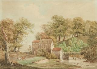 Anton Radl - Mühle am Wasser