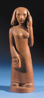 Anton Rädecker - A woman standing