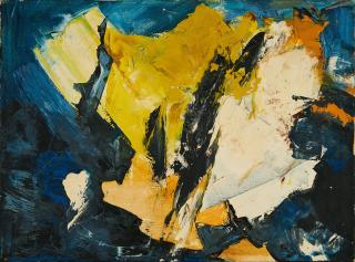 Anton Räderscheidt - Abstrakte Komposition.