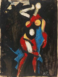 Anton Räderscheidt - La folle de chaillot