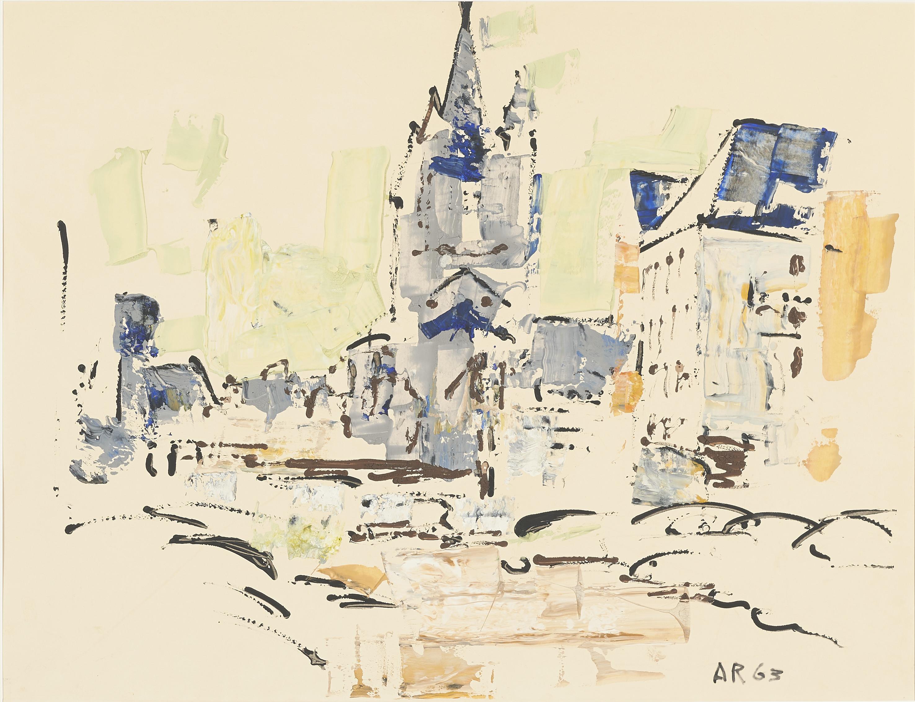 Anton Räderscheidt - Ohne Titel (Groß St. Martin).