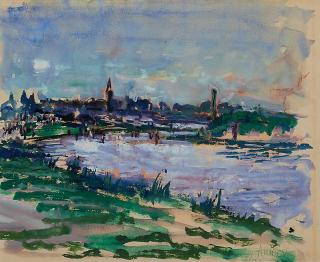 Anton Räderscheidt - Ohne Titel (Rheinbogen Köln).