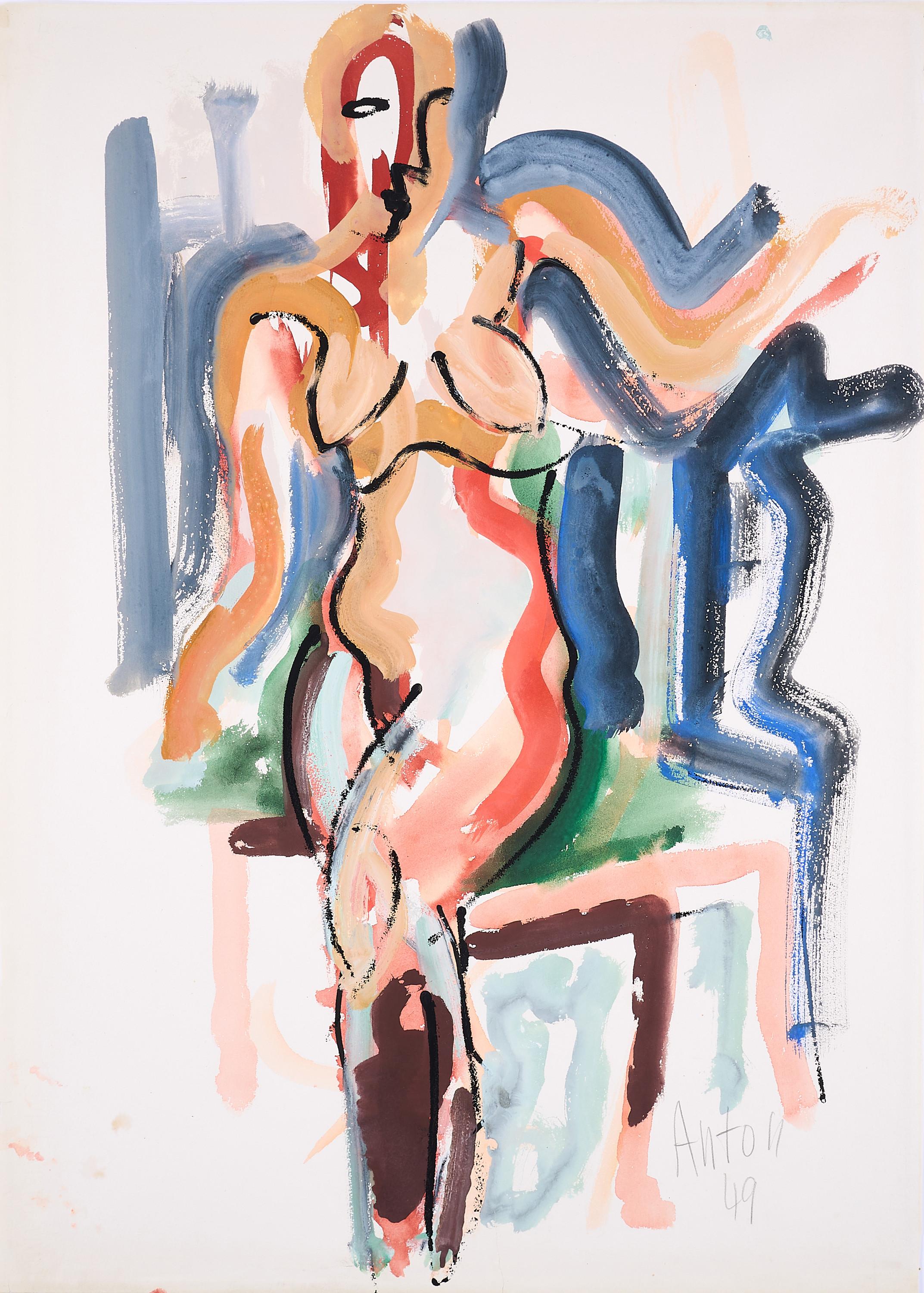 Anton Räderscheidt - Ohne Titel.