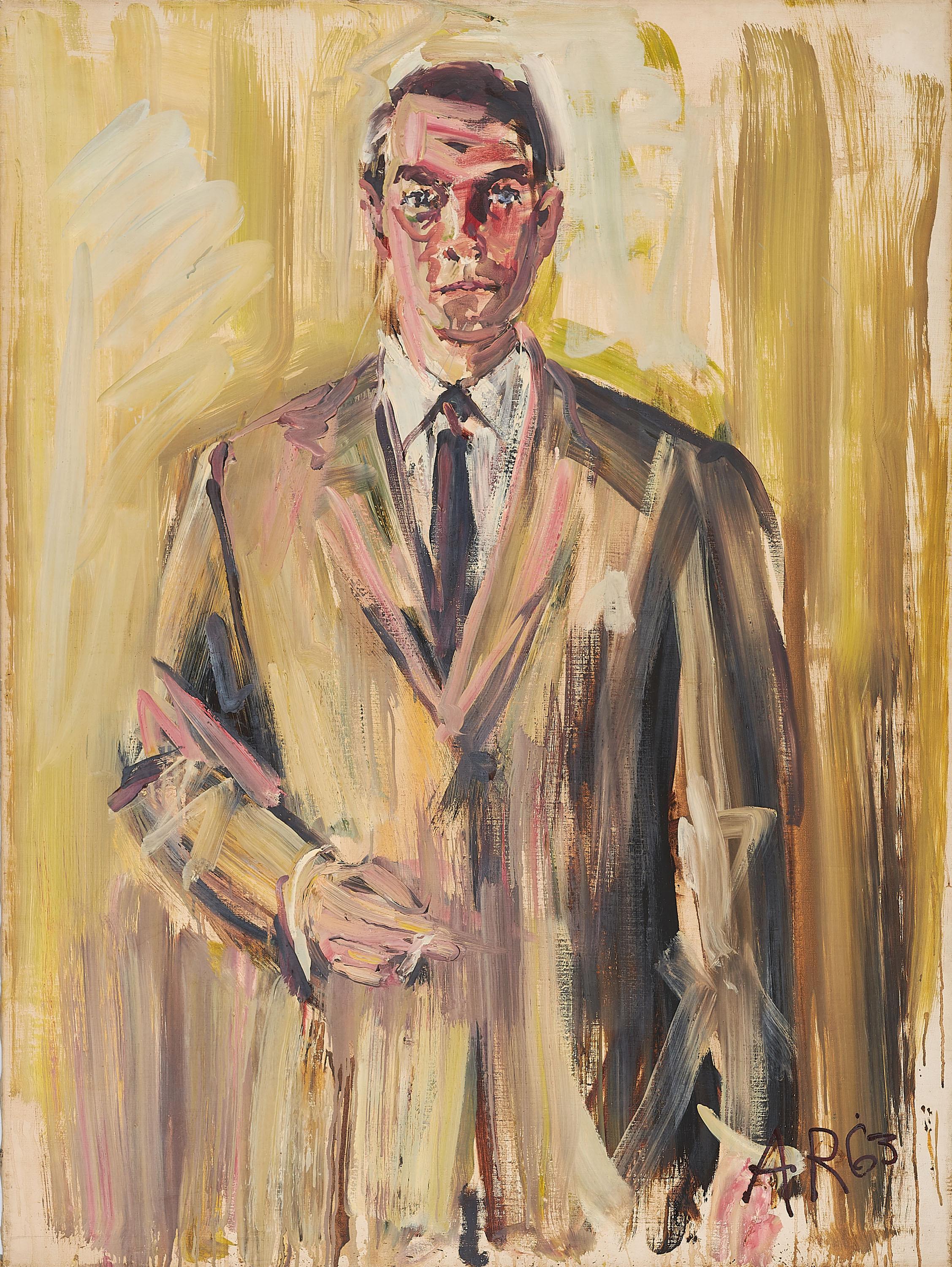 Anton Räderscheidt - Porträt Christoph Scheibler.