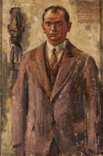 Anton Räderscheidt - Portrait Aloys Faust.