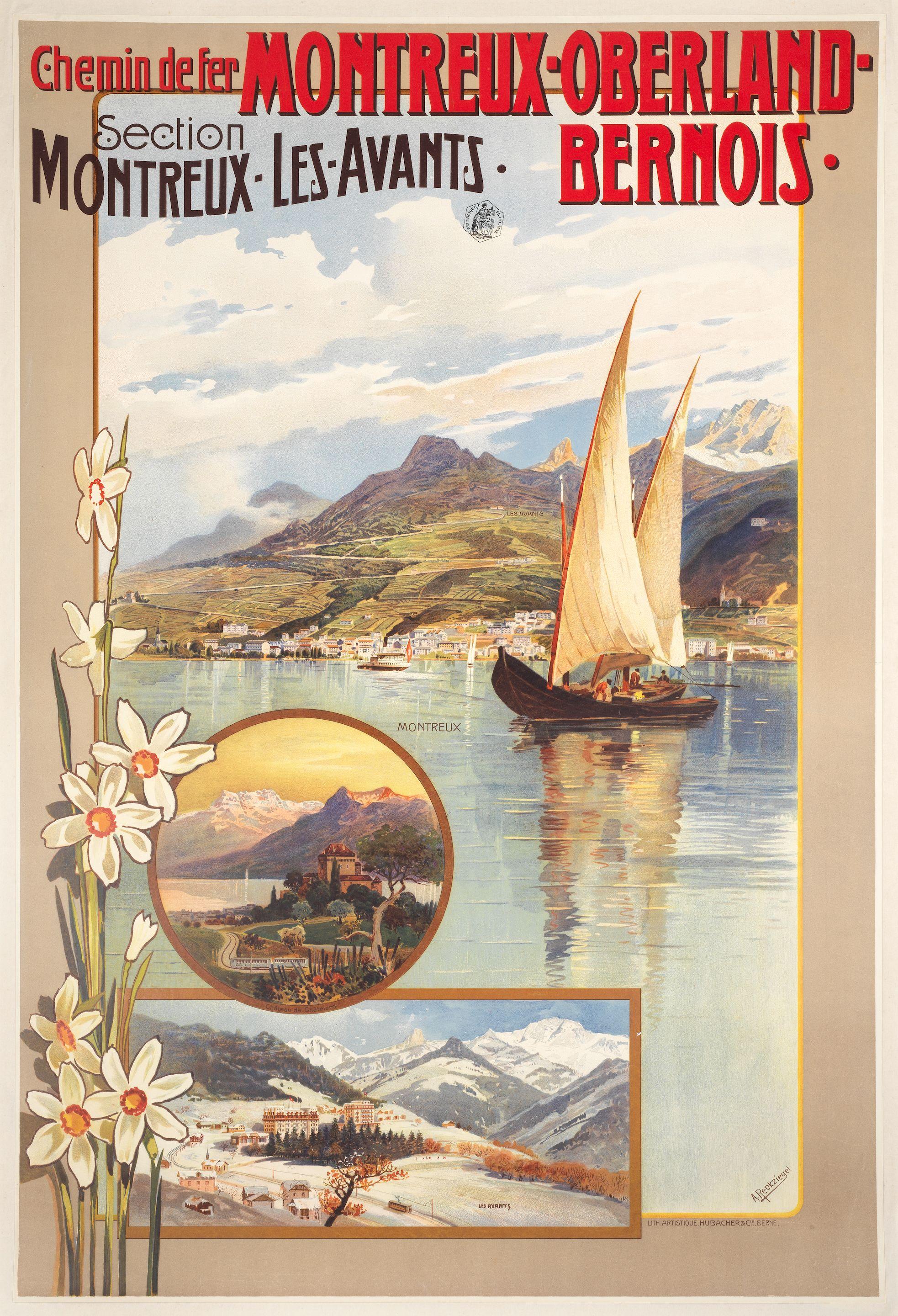 Anton Reckziegel - Chemin De Fer Montreux-Oberland Bernois