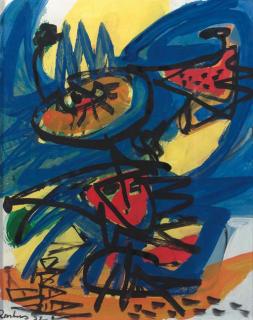 Anton Rooskens - Figure And Birds