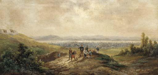 Anton Schoth - Roustchuk on the Danube