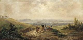 Anton Schoth - Roustchuk on the Danube