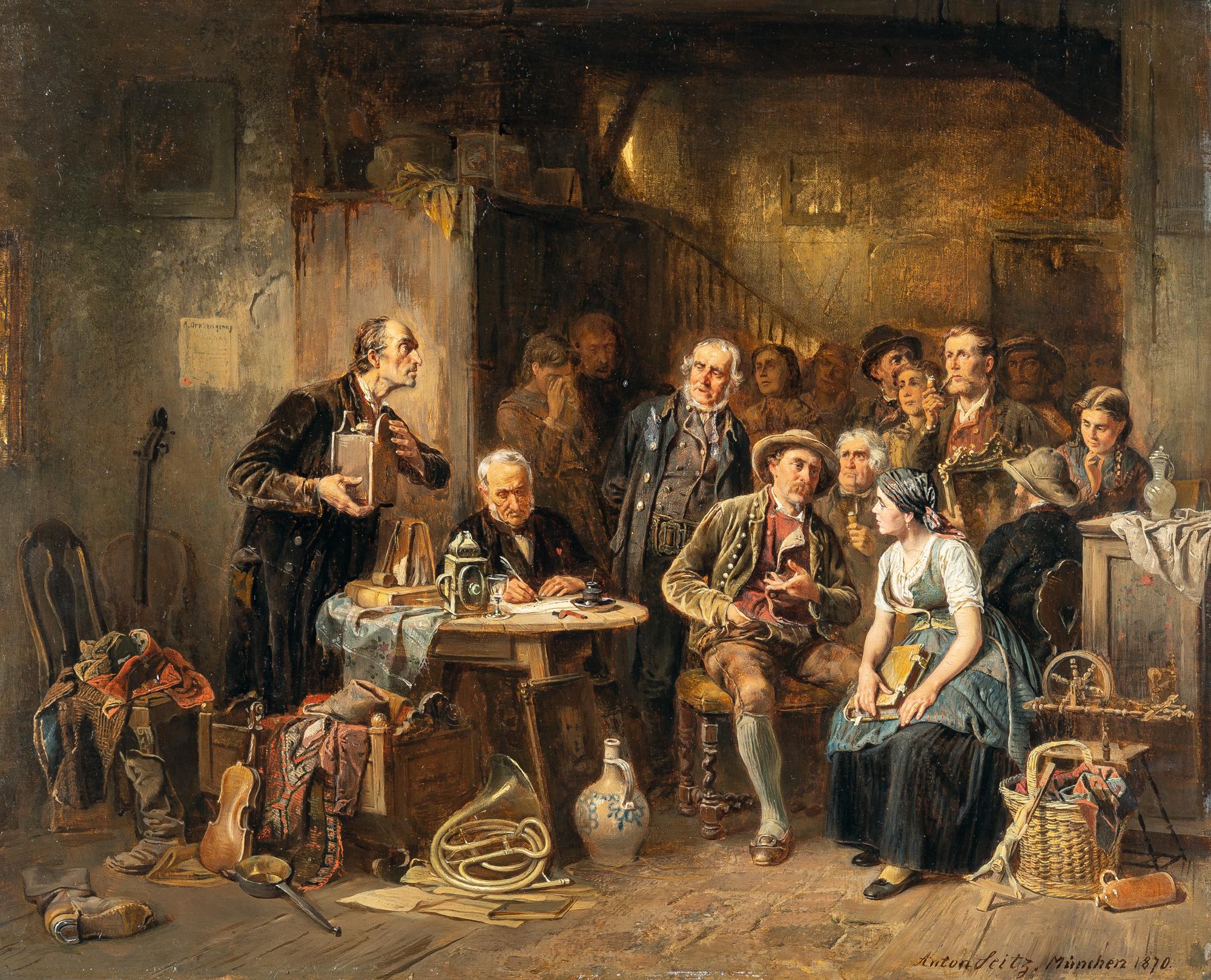 Anton Seitz - Die Testamentseröffnung