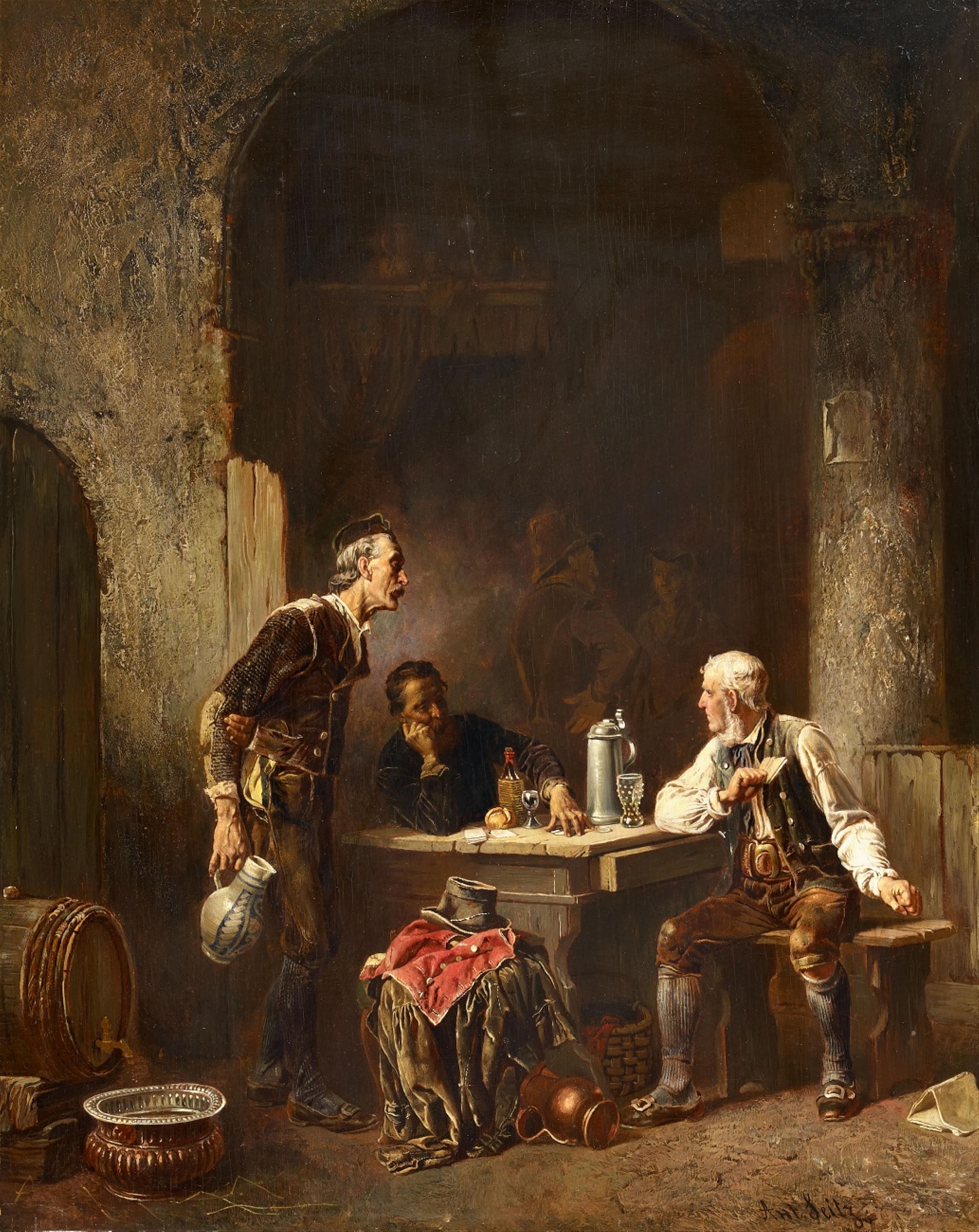 Anton Seitz - Im Wirtshaus