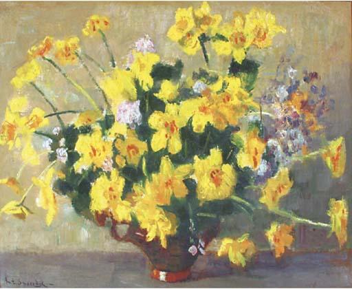 Anton Smeerdijk - Yellow daffodils