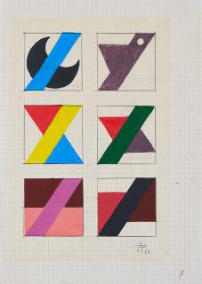 Anton Stankowski - Ohne Titel.