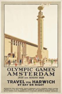 Anton Van Anrooy - Olympic Games, Amsterdam