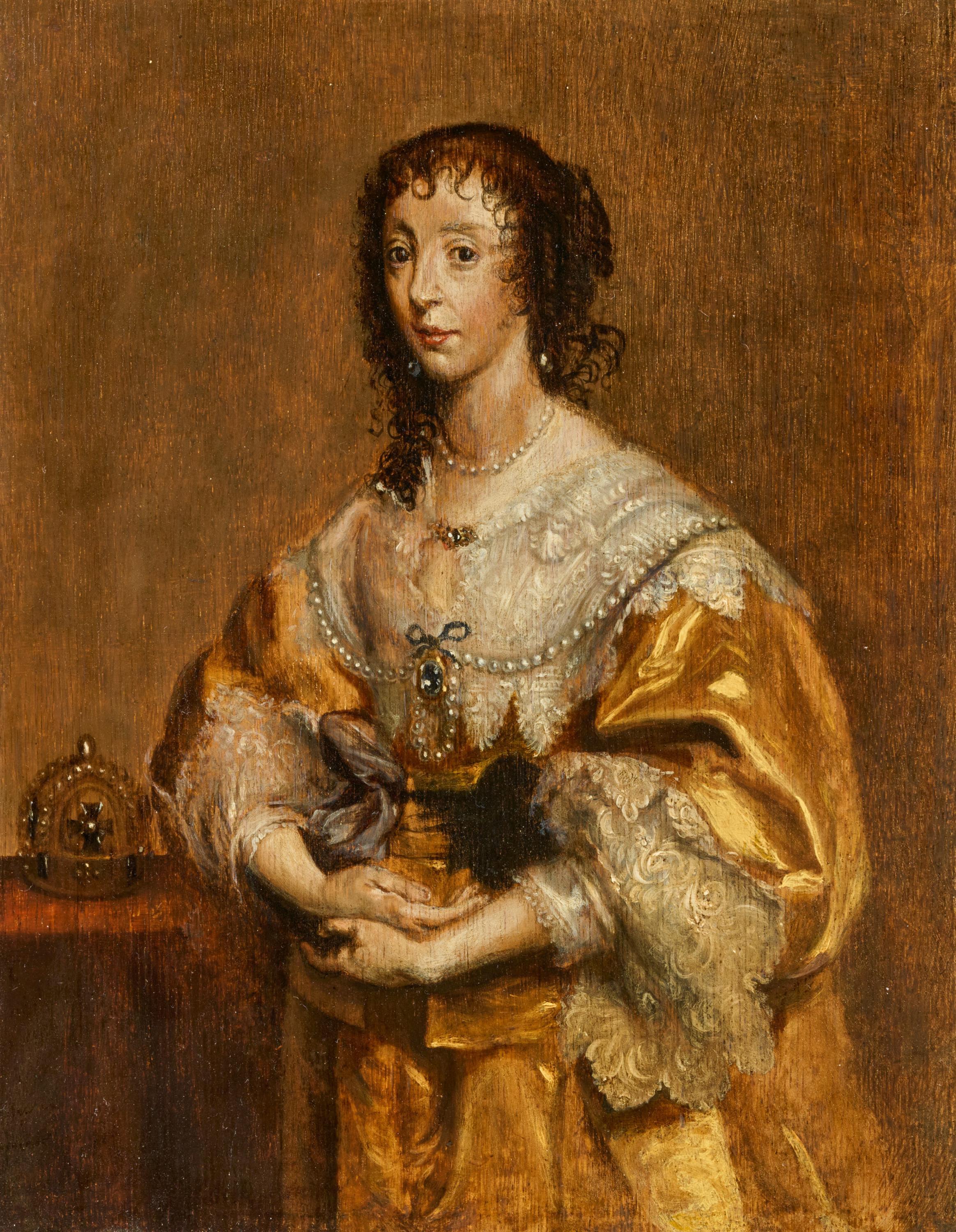 Anton van Dyck - Henrietta Maria von Frankreich.