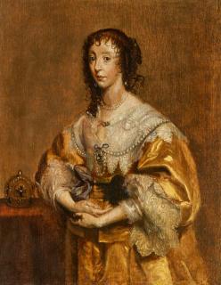 Anton van Dyck - Henrietta Maria von Frankreich.