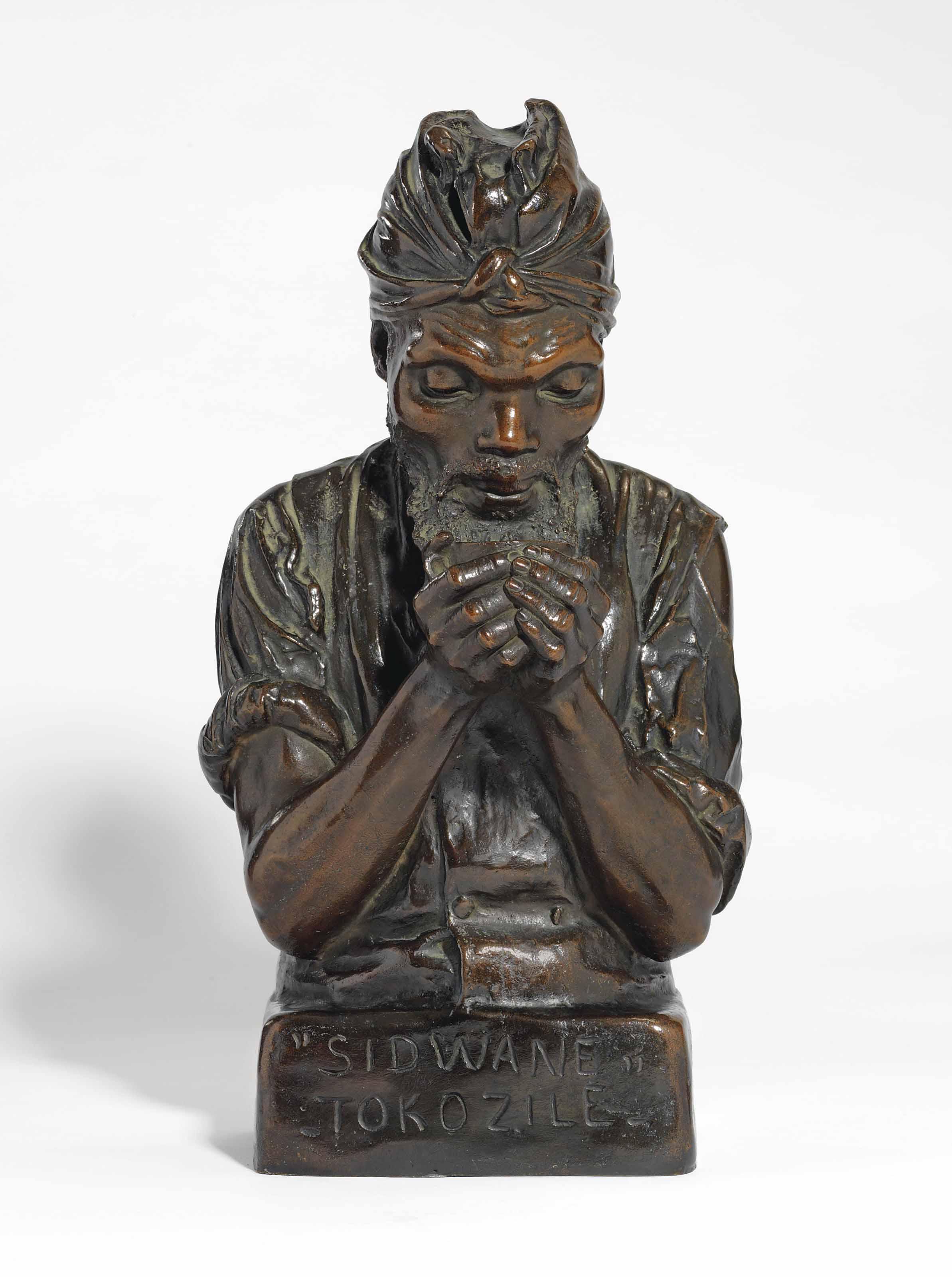 Anton van Wouw - The Coffee drinker \