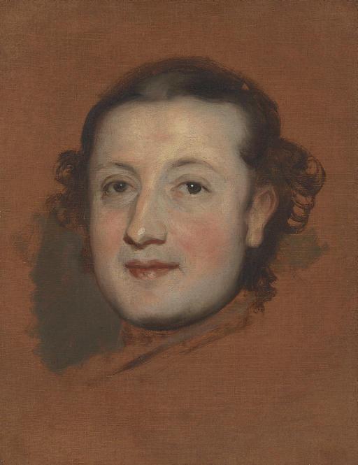 Anton Von Maron - Portrait of Cardinal Carlo Rezzonico, A Head Sketch