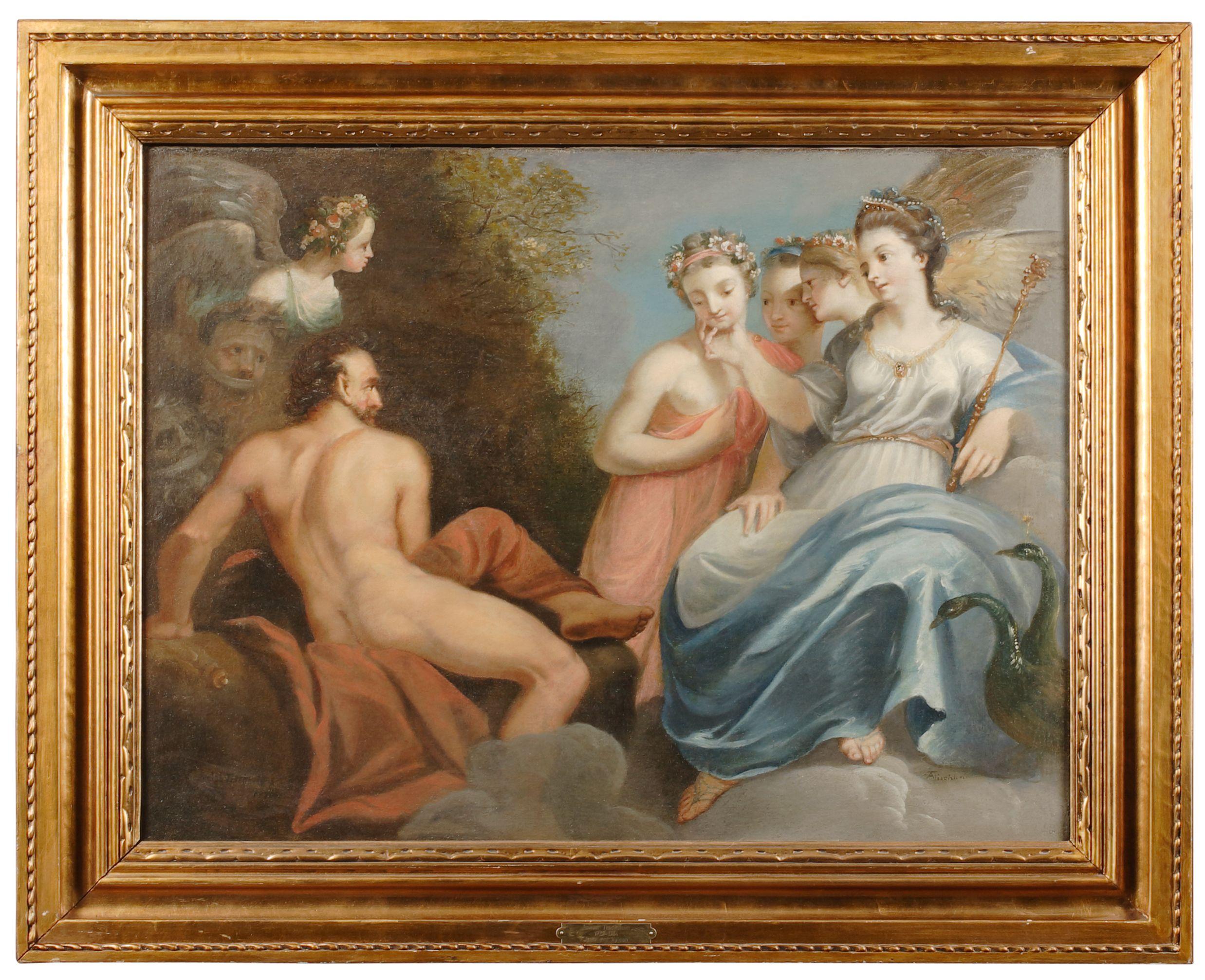 Anton Wilhelm Tischbein - Juno and Aeolus