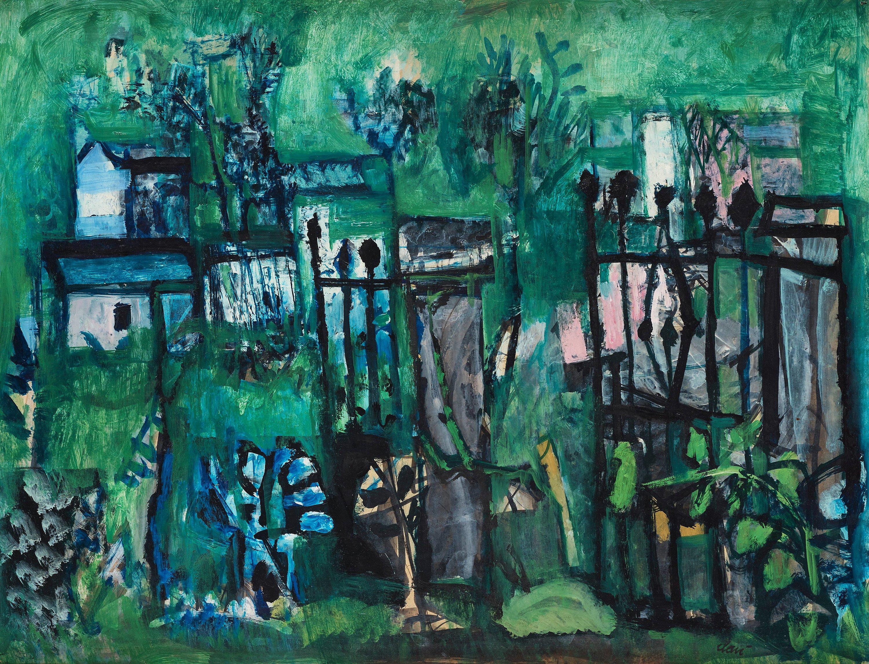 Antoni Clavé - Cityscape