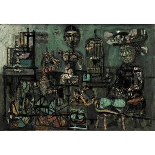 Antoni Clavé - Intérieur