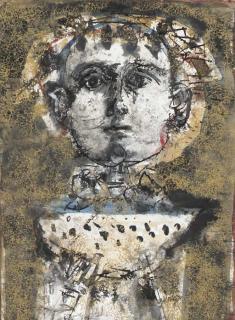 Antoni Clavé - Jeune fille à la pastèque