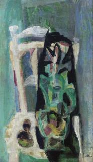 Antoni Clave - La chaise blanche