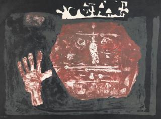 Antoni Clavé - Le main du roi (Le bonjour du roy)