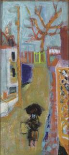 Antoni Clavé - Paysage á Saint-Cloud