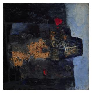 Antoni Clavé - Poisson à la table noire