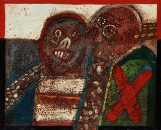 Antoni Segui - Two figures