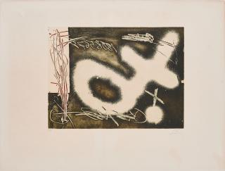 Antoni Tàpies - Aus: El péndulo inmóvil.