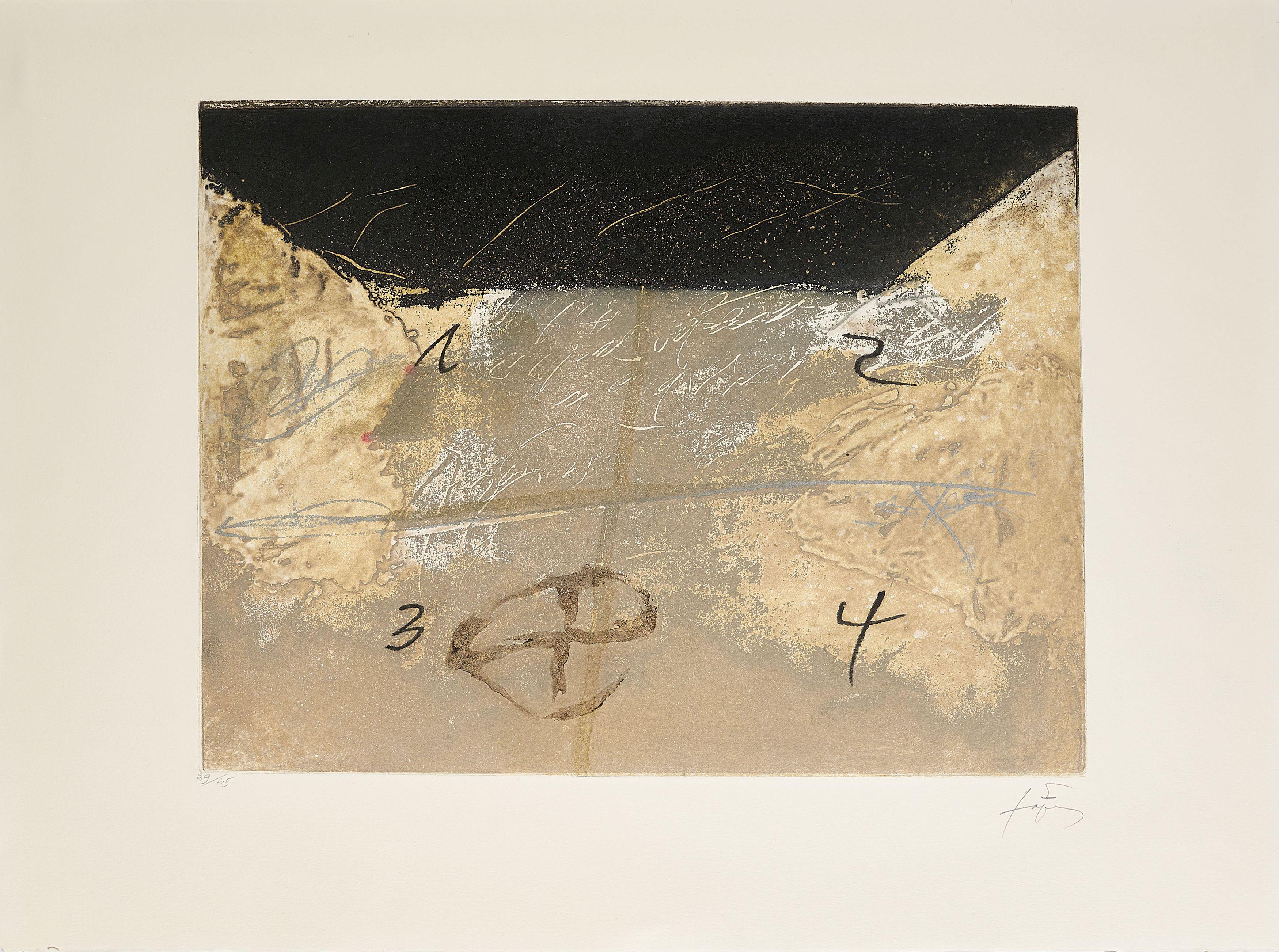 Antoni Tàpies - Aus: Llull - Tàpies.