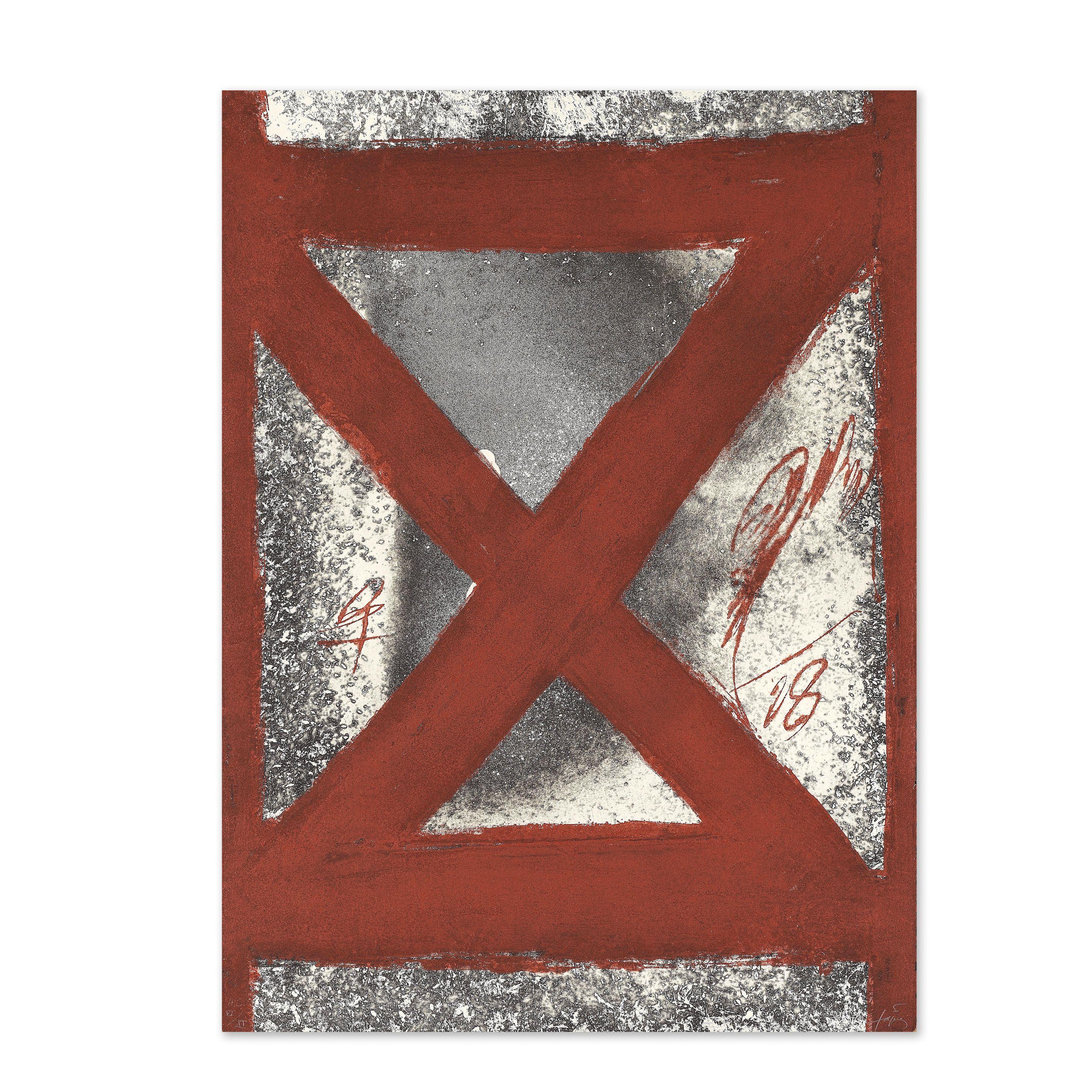 Antoni Tàpies - Barrière Marron, 1976