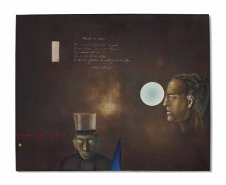 Antoni Tàpies - Caballeros presentes (Messieurs présents)