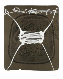 Antoni Tàpies - Cherubins, from \'Variations\'