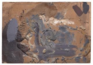 Antoni Tàpies - Cinq X sur carton