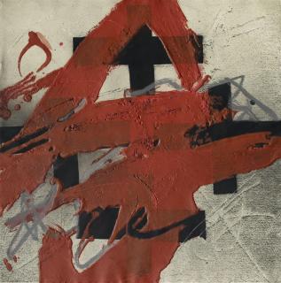 Antoni Tàpies - Cobert de roig